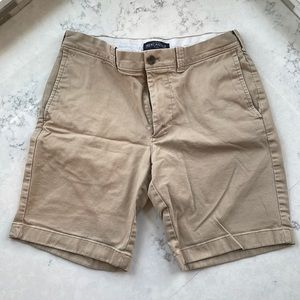 J. Crew Mercantile Flex khaki shorts